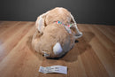 Animal Adventure Tan and Beige Bunny Rabbit with Egg Bow 2018 Plush