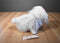 Ty Classic Foofie the White and Grey Lhasa Apso 2004 Beanbag Plush