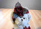Bearington Collection Virginia Beige Bear in a Red Coat Beanbag Plush