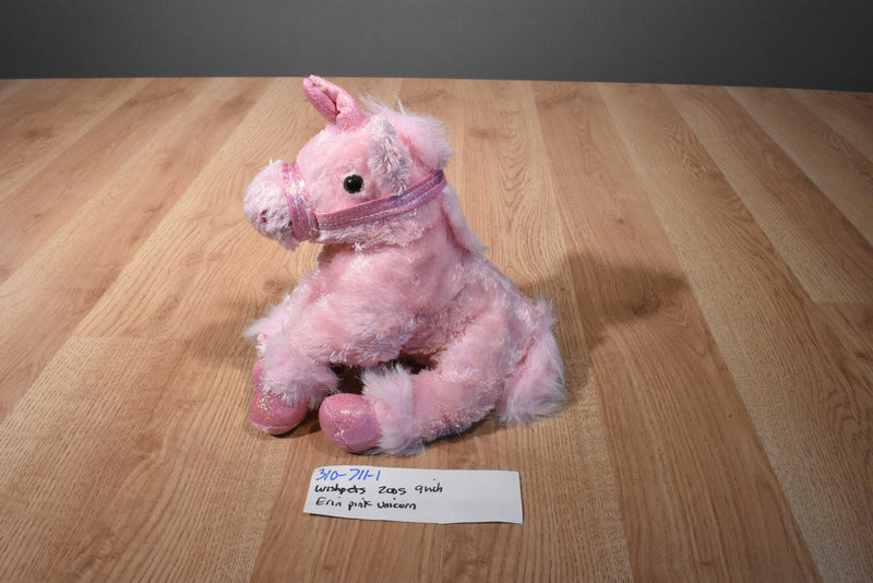Wishpets Erin the Pink Unicorn Horse 2005 Beanbag Plush