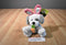 Animal Adventure 2018 Grey and White Easter Dog Plush With Carrot