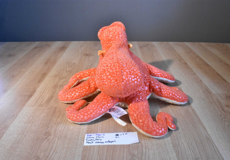 Disney Store Finding Dory Hank the Orange Octopus Beanbag Plush