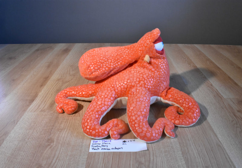 Disney Store Finding Dory Hank the Orange Octopus Beanbag Plush