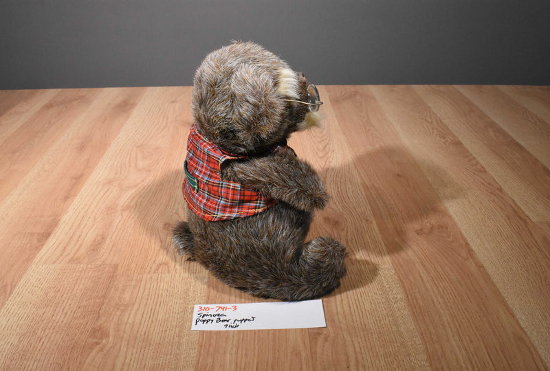 The Spinoza Company Poppy Bear 1985 Hand Puppet