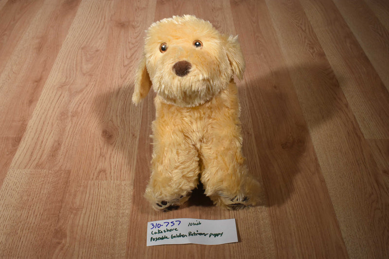Lakeshore Learning Poseable Golden Retriever Puppy Dog Plush