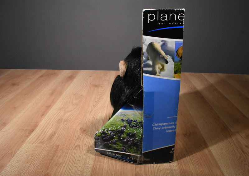 BBC Earth Planet Earth Chimp All About Chimpanzees 2009 Plush and DVD