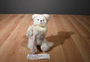 Bearington Patty Praysmore White Bear Beanbag Plush