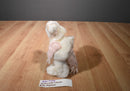 Bearington Patty Praysmore White Bear Beanbag Plush