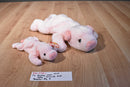 Ty Buddies 1998 and Babies 1993 Pink Pig Squealer Beanbag Plush