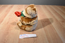 Ty Beanie Buddy Always Brown Bear with Red Rose 2005 Beanbag Plush