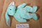 Ty Beanie Buddy 1998 and Baby 1996 Hippity Green Bunny Rabbit Beanbag Plushes