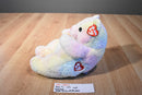 Ty Baby Ty Pastel Tie Dye Rainbow Bearbaby 1999 Rattle Plush