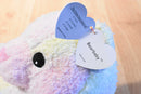 Ty Baby Ty Pastel Tie Dye Rainbow Bearbaby 1999 Rattle Plush