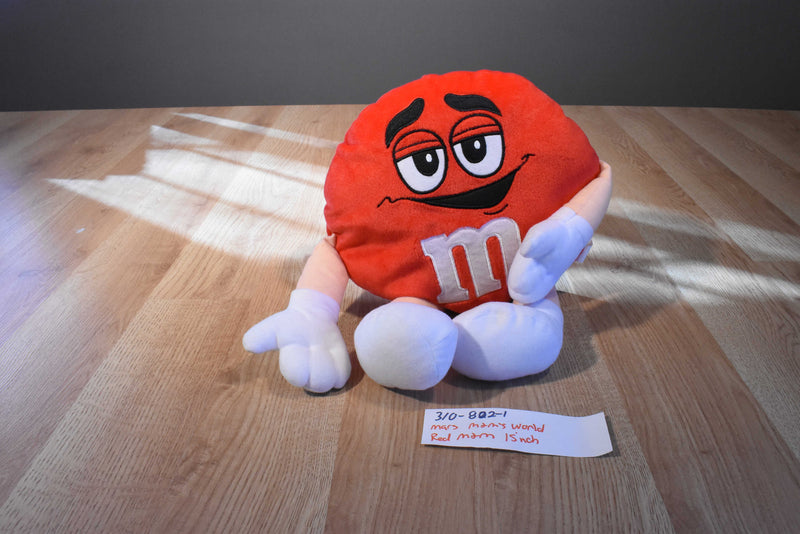 M & M world Red M & M Beanbag Plush