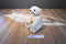 Aurora Miyoni Cream Colored Polar Beanbag Plush