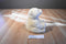 Aurora Miyoni Cream Colored Polar Beanbag Plush