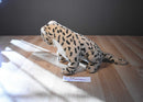 Tan, White and Black Spotted Cheetah Plush