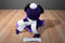 Disney World Holiday Minnie Mouse in Purple Sweater and Skirt Beanbag Plush
