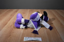 Disney World Holiday Minnie Mouse in Purple Sweater and Skirt Beanbag Plush
