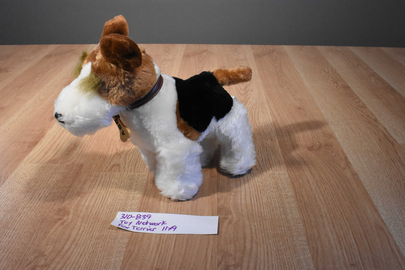 Toy Network Buddy the Fox Terrier 2002 Plush