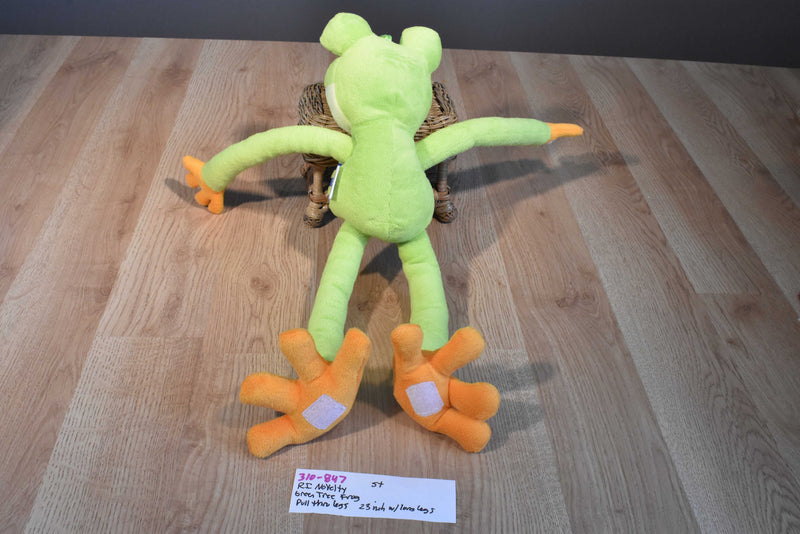 R. I. Novelty Hugging Tree Frog Plush With Pull Thru Legs