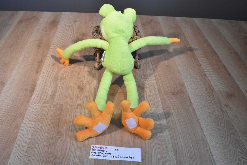R. I. Novelty Hugging Tree Frog Plush With Pull Thru Legs