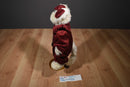 Boyd's Bears Lindsey P. Pussytoes White Cat in Red Romper 1999 Plush