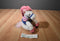 Aurora Round Up White and Pink Horse Beanbag Plush