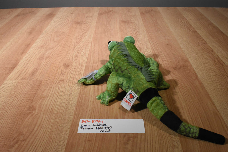 Ganz Webkinz Iguana HM340 Beanbag Plush Sealed Code