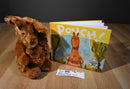 Kohl's Cares Kangaroo and Joey Beanbag Plush and Pouch Hardcover Book