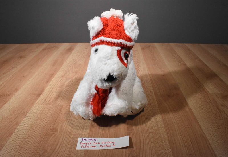 Target Bullseye Holiday Edition 1 Beanbag Plush
