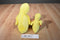 Ty Buddy 1998 and Baby 1994 Quackers Yellow Duck Beanbag Plush