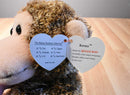 Ty Beanie Buddies and Babies Bonsai Brown Monkey Beanbag Plush