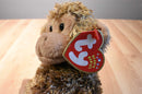 Ty Beanie Buddies and Babies Bonsai Brown Monkey Beanbag Plush