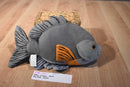 Cabin Critters Gray and Orange Sunfish 2002 Beanbag Plush