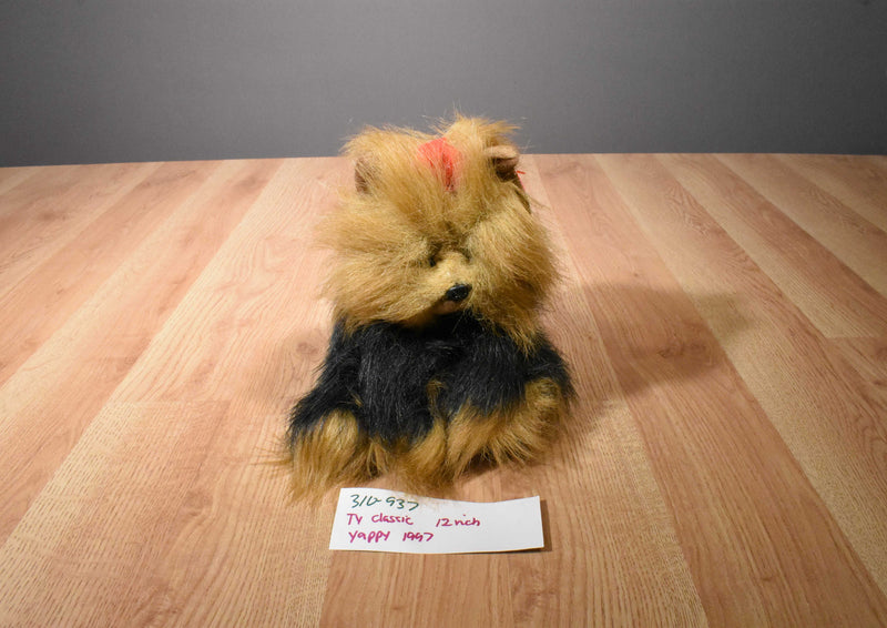 Ty Classic Yappy the Yorkie Yorkshire Terrier 1997 Beanbag Plush