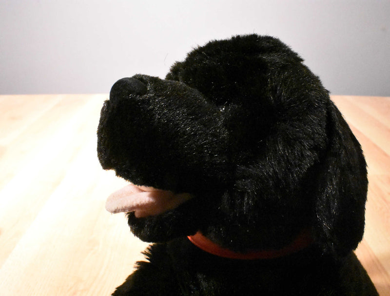 Build a Bear Barking Black Lab Puppy Dog Beanbag plush