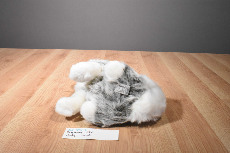 Husqvarna Grey and White Husky Dog 1994 Plush