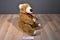 Soft Dreams Brown Bear With Red/Green Plaid Scarf Plush
