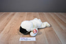 Ty Buddies Black Faced Cream Colored Lamb 2001 Beanbag Plush