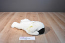 Ty Buddies Black Faced Cream Colored Lamb 2001 Beanbag Plush