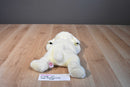 Ty Buddies Black Faced Cream Colored Lamb 2001 Beanbag Plush