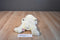 Ty Buddies Black Faced Cream Colored Lamb 2001 Beanbag Plush