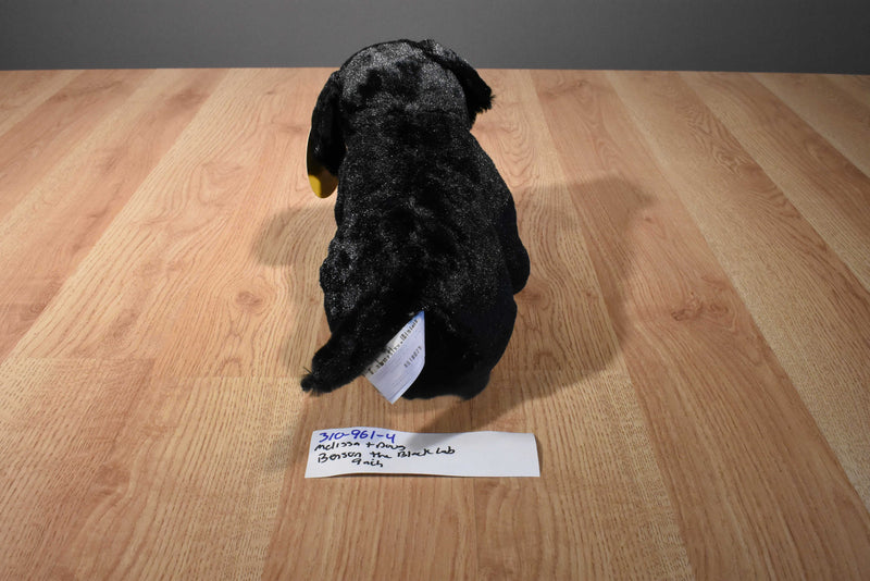 Melissa & Doug Benson the Black Lab Puppy Dog Beanbag Plush
