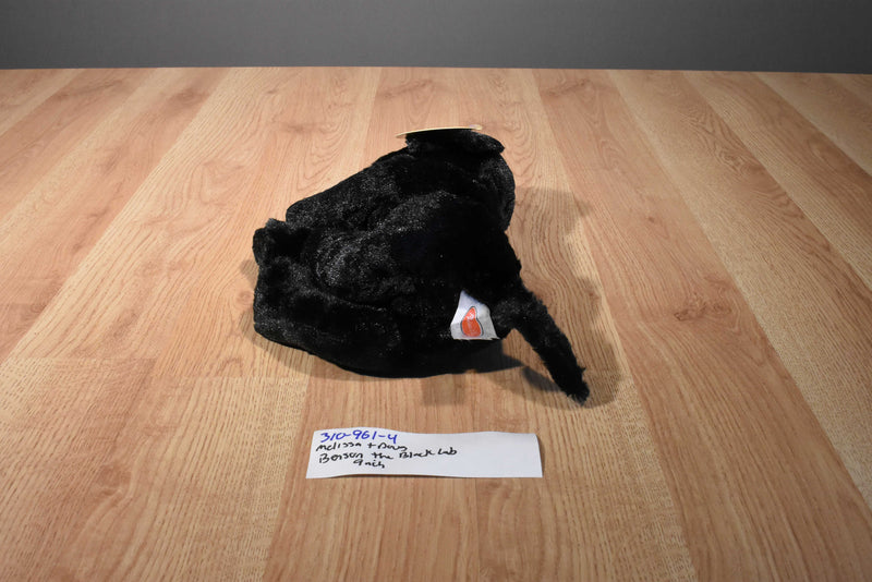 Melissa & Doug Benson the Black Lab Puppy Dog Beanbag Plush