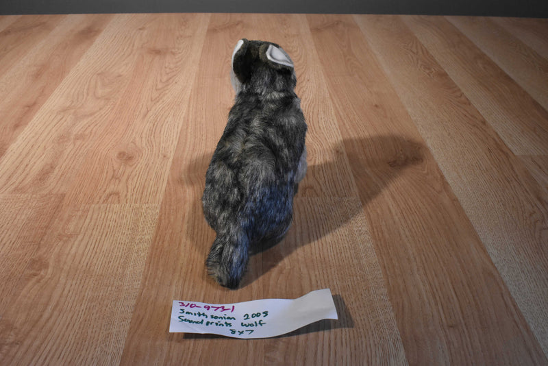 Smithsonian Little Sound Prints Wolf Cub 2005 Plush