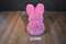 Just Born Peeps Pink Bunny Rabbit Beanbag Plush