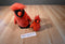 Ty Buddies The Cardinal 2001 and Babies Mac 1998 Beanbag Plush