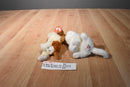 Ty Beanie Babies Sampson Dog and Delilah Cat Beanbag Plush