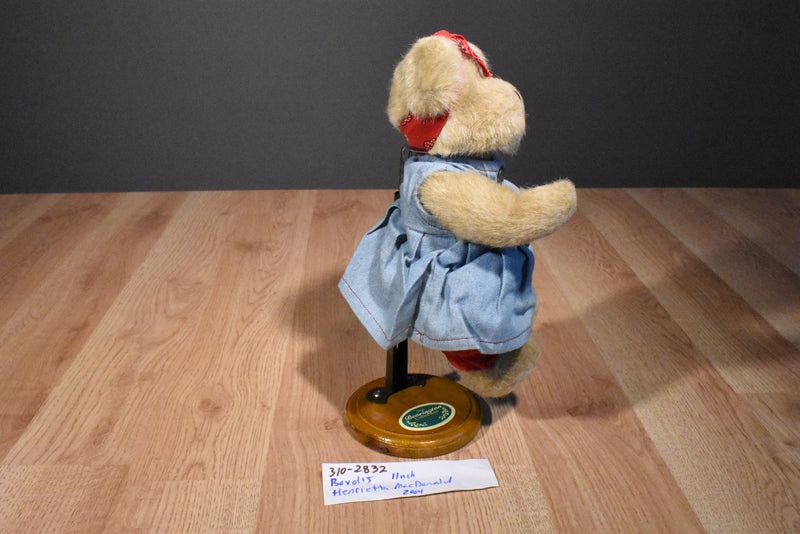 Boyd's Bears Henrietta MacDonald Brown Teddy Bear 2004 Beanbag Plush